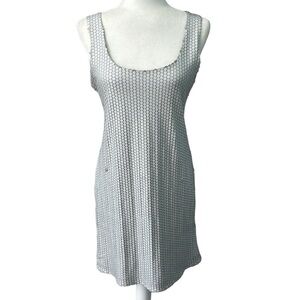 Bailey 44 Silver Sequin Tank Mini Dress Size M